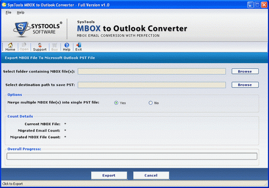 converting mbox into outlook